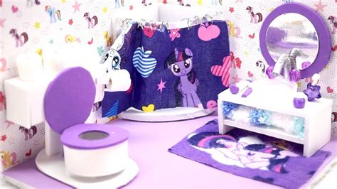 Maybe you would like to learn more about one of these? DIY Miniature Dollhouse - MY LITTLE PONY BATHROOM WITH ...