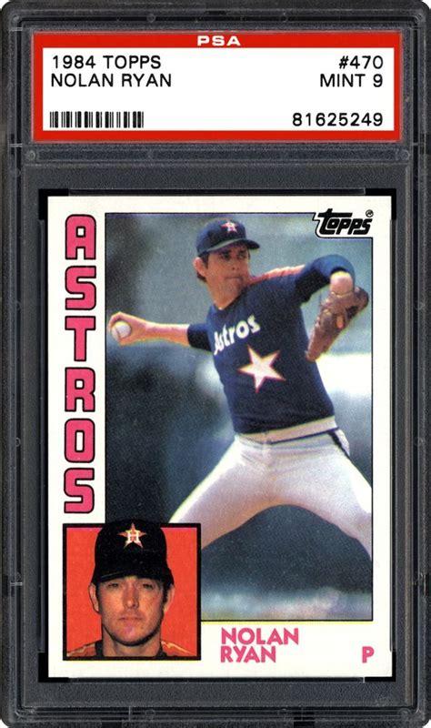 Maybe you would like to learn more about one of these? 1984 Topps Nolan Ryan | PSA CardFacts®