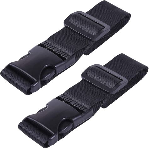 Luggage Strap2 Pack Heavy Duty Adjustable Add A Bag Straps Travel