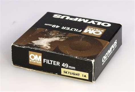 Olympus 49mm Filter Skylight 1a In Makers Box And Manual Wide Angle