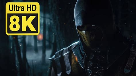 Mortal Kombat X Official Trailer 8k Upscaled With Machine Learning Ai