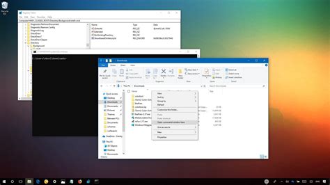How To Return The Open Command Window Here Option To Windows 10s