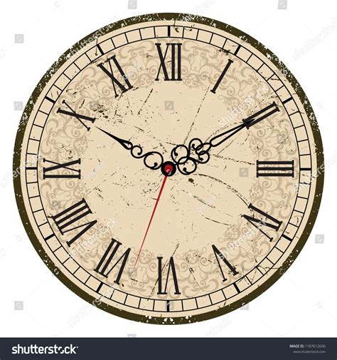 Vintage Clock Face Over 20409 Royalty Free Licensable Stock