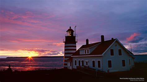 Hd Wallpaper Marshall Point Lighthouse Port Clyde Maine