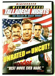 The ballad of ricky bobby, an irreverent comedy based in the outlandish (fictionalized). Talladega Nights: The Ballad of Ricky Bobby (DVD, 2006 ...