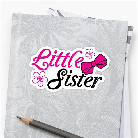 Little Sister Sticker By Nektarinchen Redbubble