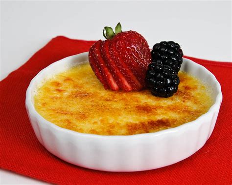 If you have never made creme brulee, give it a try. Classic Crème Brûlée - a photo on Flickriver