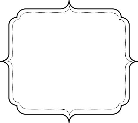 Free border templates for microsoft word clipart library. Free frames for cover pages | Picture frame crafts, Free ...