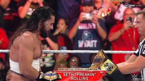 Wwe Raw Reactions Seth “freakin” Rollins Wins United States
