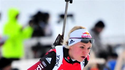 Biathlon Miriam Gössner Nicht Für Biathlon Wm Nominiert Augsburger