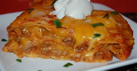 Creamy chicken and green chilies i use the regular sized tortillas. Culinary Infatuation: Layered Enchilada Casserole
