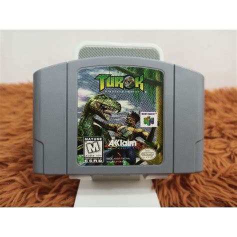 N Game Turok Dinosaur Hunter Original Us Video Gaming Video Games