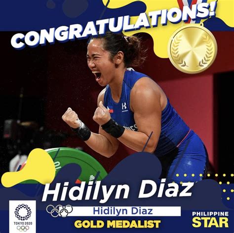 Hidilyn Diaz Wins Ph First Ever Olympic Gold Medal In The Womens 55kg