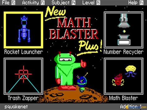 Math Blaster Plus 1987 Pc Game