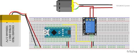 Using the arduino, we can connect the wires and send signals to activate the relay switches. Relay switch not working