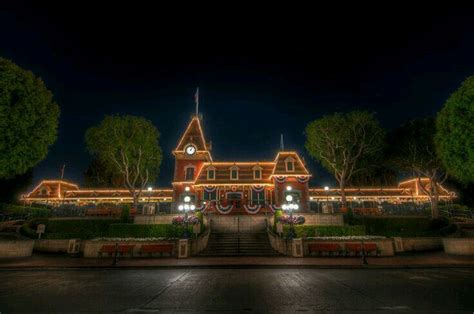 Main Street Train Station Disneyland Photos Disneyland Resort Disney