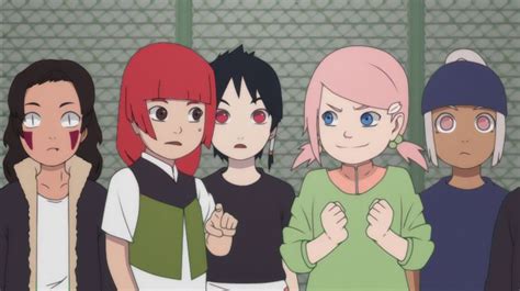 Joko And Sakuras Daughter Naruto Fofo Anime Ilustração