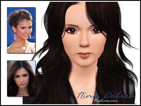 For My Sims Nina Dobrev Vampire Diaries Elena