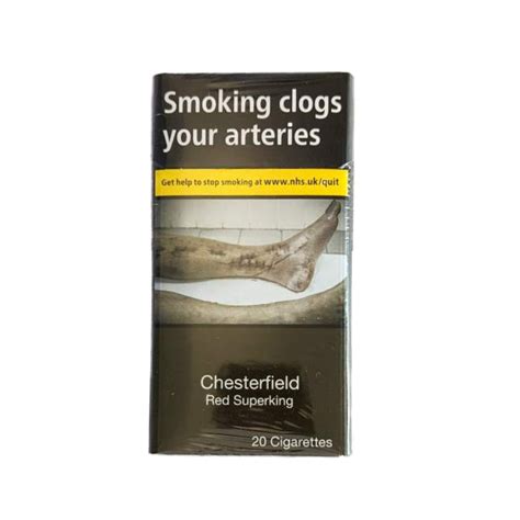 Chesterfield Red Superkings Cigarettes 20 Pack Buy Online Bull Brand