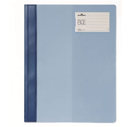 Durable 2745 06 Clear View Project File A4 Size Blue Colour