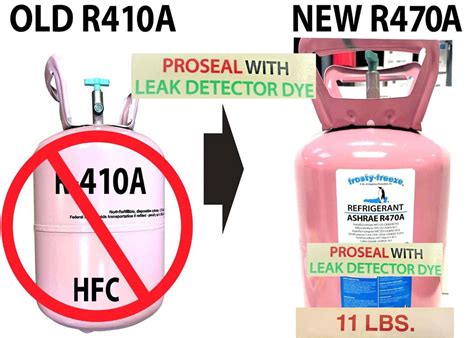 R470a 11 Lb Refrigerant With Prosealxl4 Stop Leak And Uv Dye Ashrae Ep