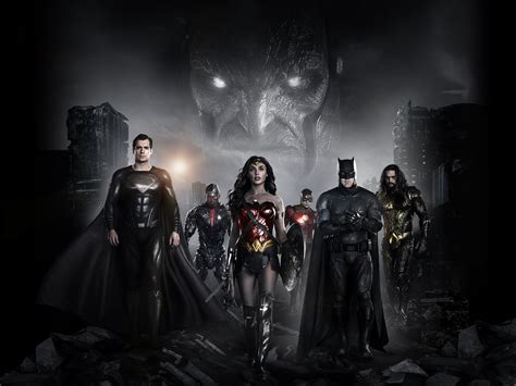 Justice League Characters Poster 4k