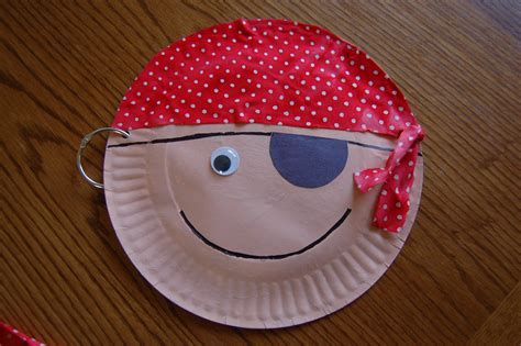 Preschool Crafts For Kids Pirate Paper Plate Craft