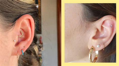 Prettiest Ear Piercing Combinations