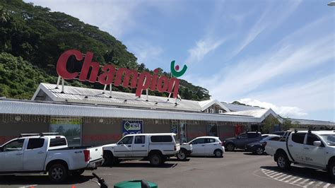 Supermarché Champion Mahina — Tahiti Pass Le Guide De La Polynésie