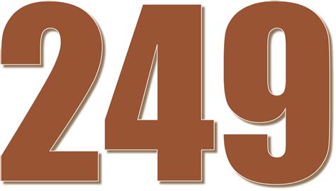 249 — двести сорок девять натуральное нечетное число в ряду