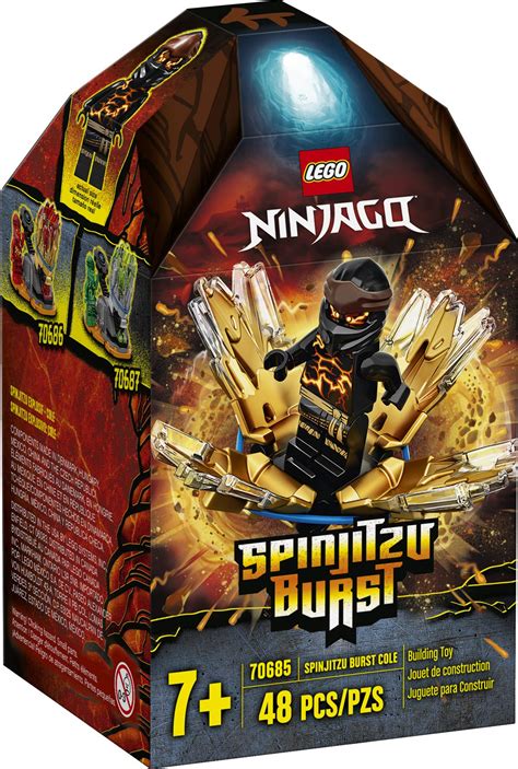 Ninjago Spinjitzu Burst Cole A2z Science And Learning Toy Store