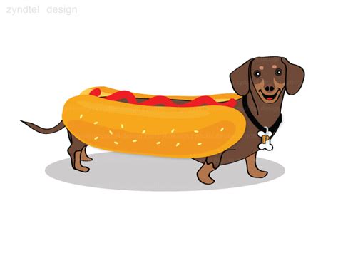 Hotdog Of Dog Clipart Best