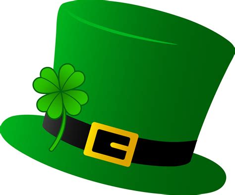 Green Saint Patricks Day Hat Free Clip Art