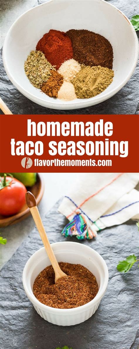 Homemade Taco Seasoning Is A Healthy Mexican Spice Blend Thats Perfect