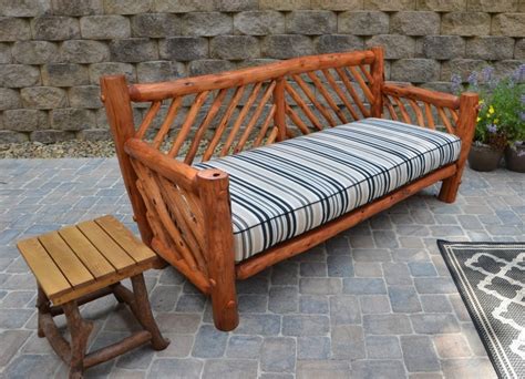 Give A Natural Impression By Using Rustic Outdoor Furniture For Your