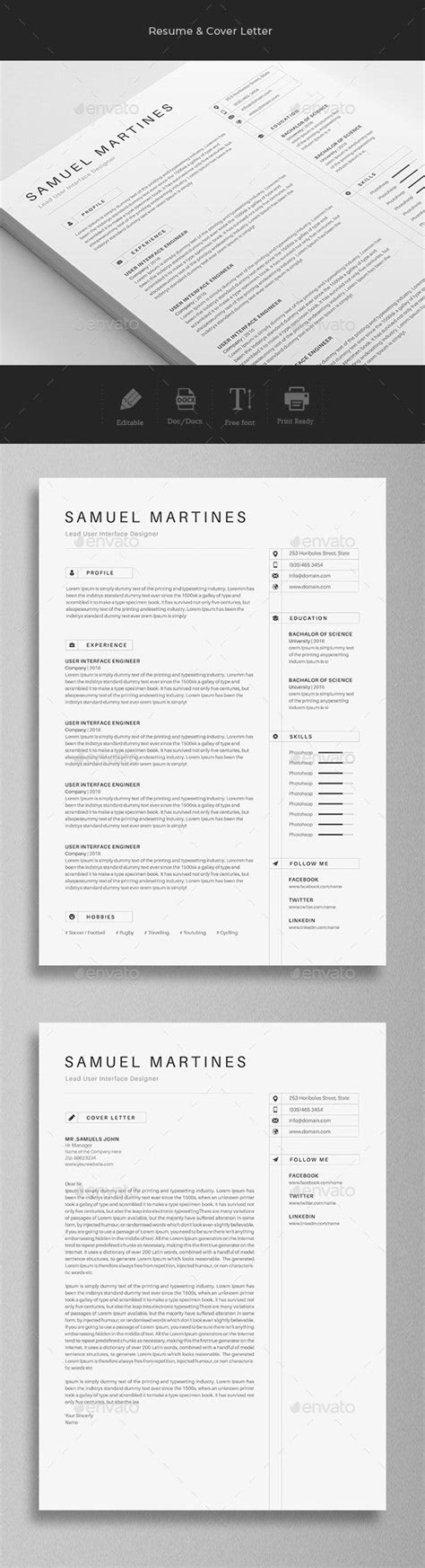 Resume Cover Letter For Resume Resume Graphic Design Print