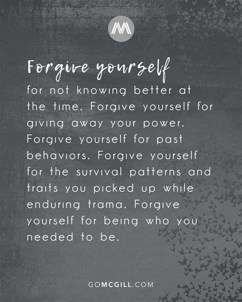 Forgive Yourself First Quotes Thaddeus Shore