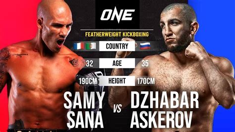 Samy Sana Vs Dzhabar Askerov Full Fight Replay Vidio