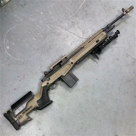 Custom M1a This Springfield Armory M1a In A Jae Chassis For The Most