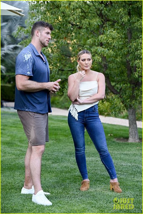 Hilary Duff Joins Clayton Echard For First Group Date On The Bachelor