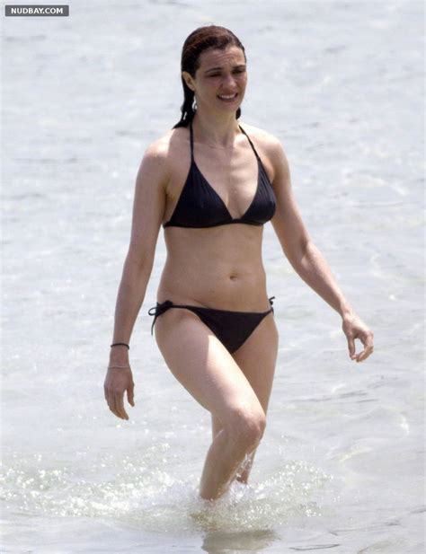 Rachel Weisz Nude Body Wears Sexy Bikini On The Beach Nudbay