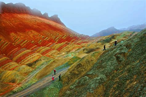 Aspundir Colored Mountains Of China
