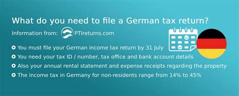 Income tax deadlines in germany. How much property tax do I have to pay on German rental ...