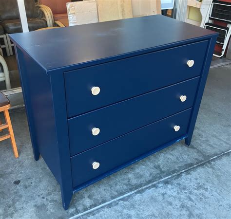 Uhuru Furniture And Collectibles Sold 99165 Navy Blue Contemporary 3
