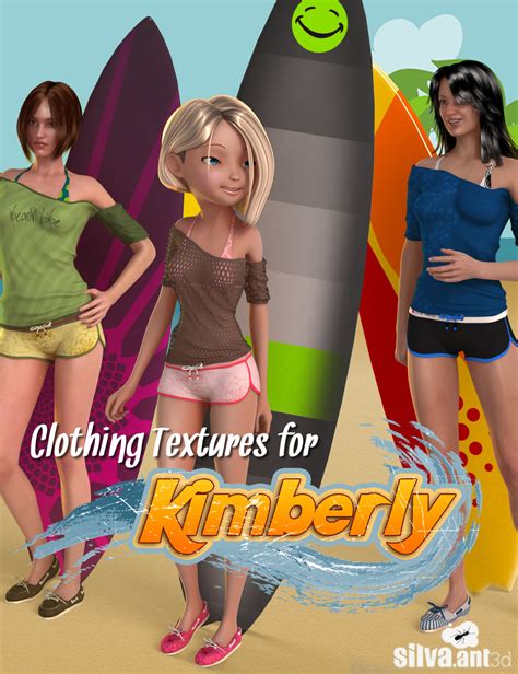 Clothing Textures For Kimberly Daz 3d