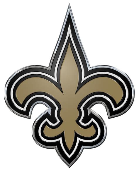 New Orleans Saints Auto Emblem Color Caseys Distributing