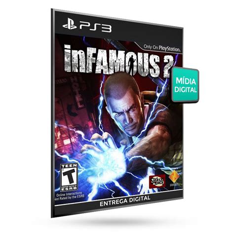 Infamous 2 Ps3 Psn Mídia Digital Top Games Entrega Digital
