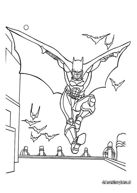 Batman Fargelegging Tegninger 36 Superhero Coloring Pages Batman