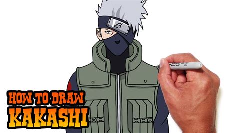 How To Draw Kakashi Hatake Easy