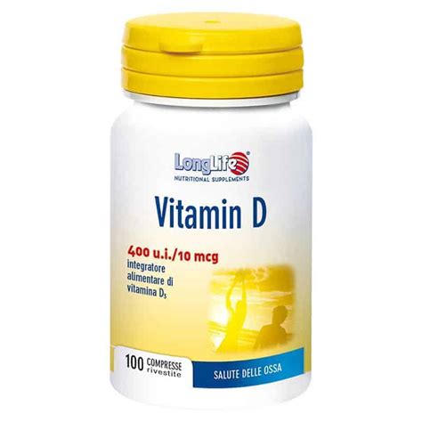 Longlife Vitamin D 400 Ui10 Mcg 100 Tableta Apotekos